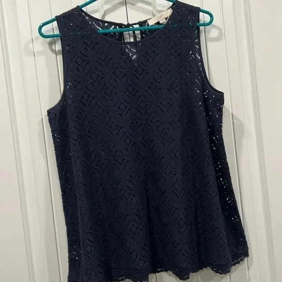 Loft lace top - Picture 1 of 7